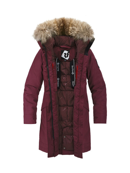 Пуховое пальто Nyla II (Женский; L; Малиновый)